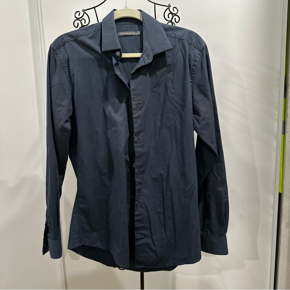 Men's Navy Blue Shirt